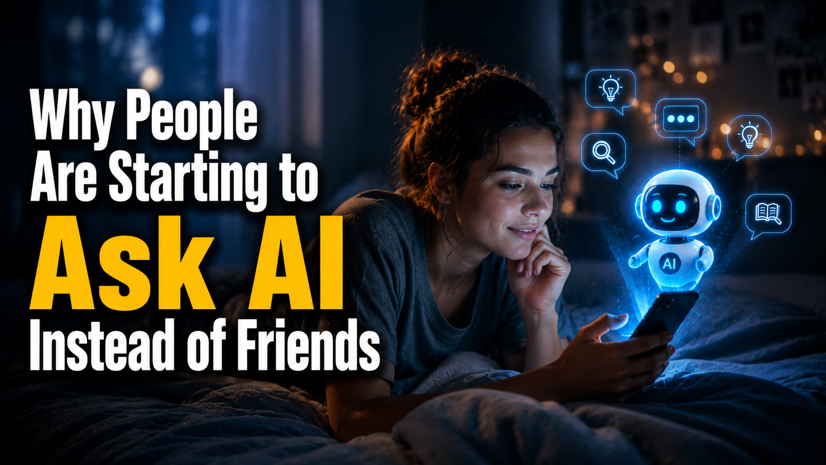 Why People Are Starting to Ask AI Instead of Friends
